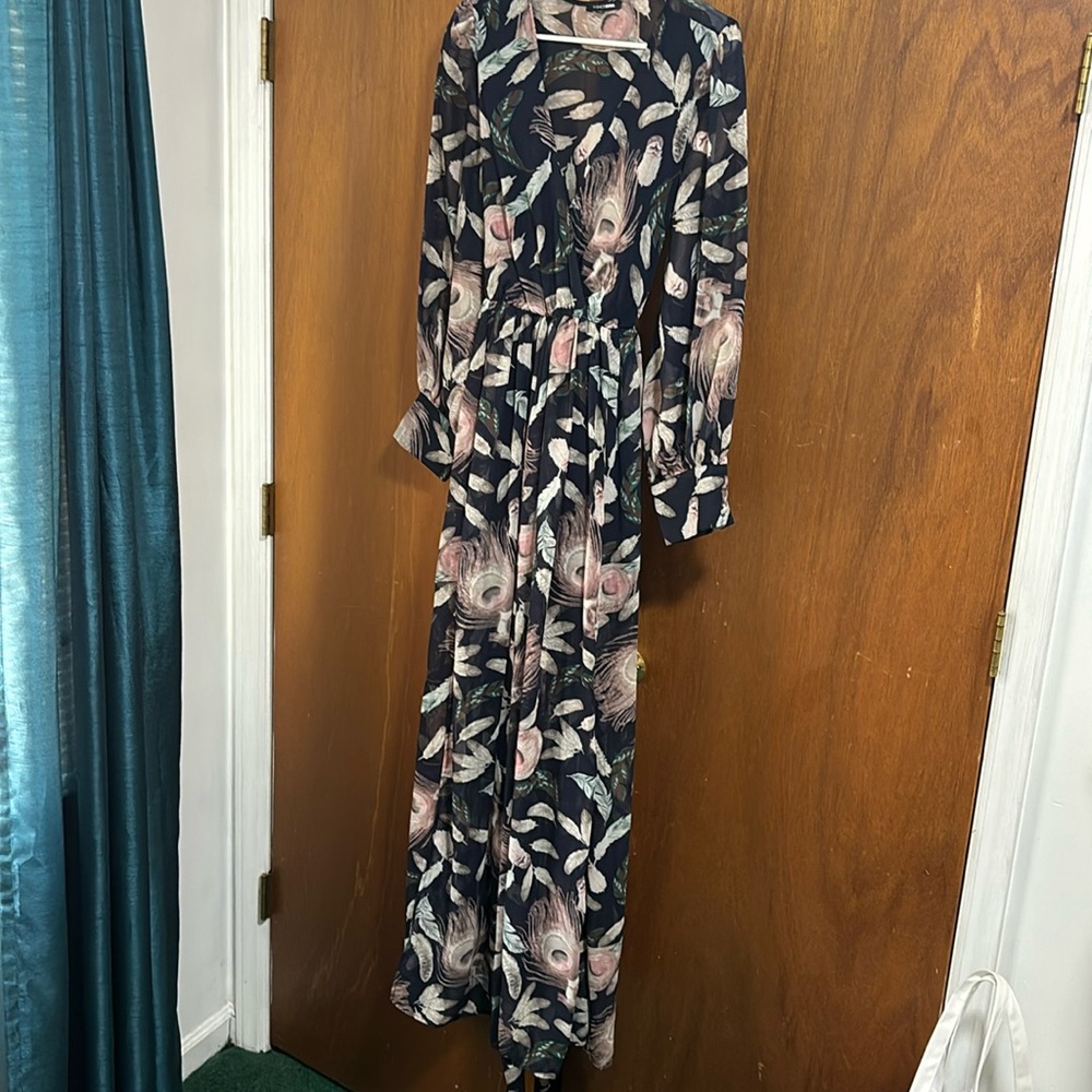 Fashion nova long sleeve maxi dress